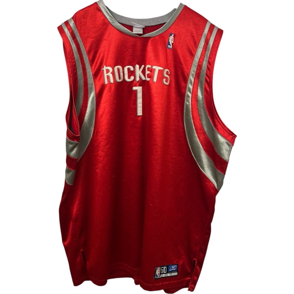 Tracy Mcgrady Houston rockets basketball jersey Sz 60
